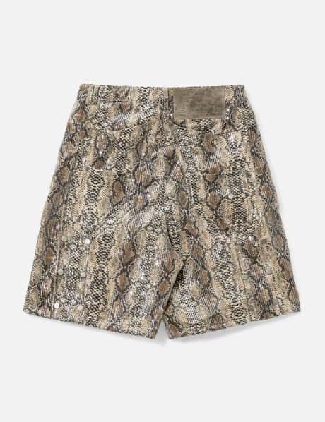 Sequined Studded Jorts view 9