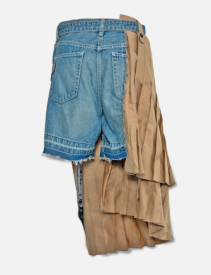 SACAI Deconstructed Denim Skorts Placeholder Image