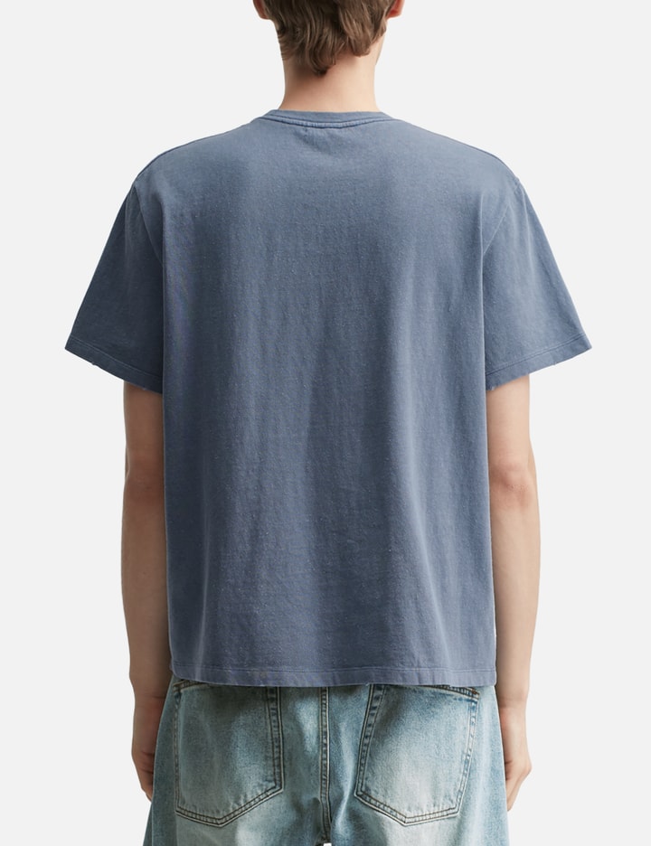 COOR Damaged Color Dyed Crop T-Shirt