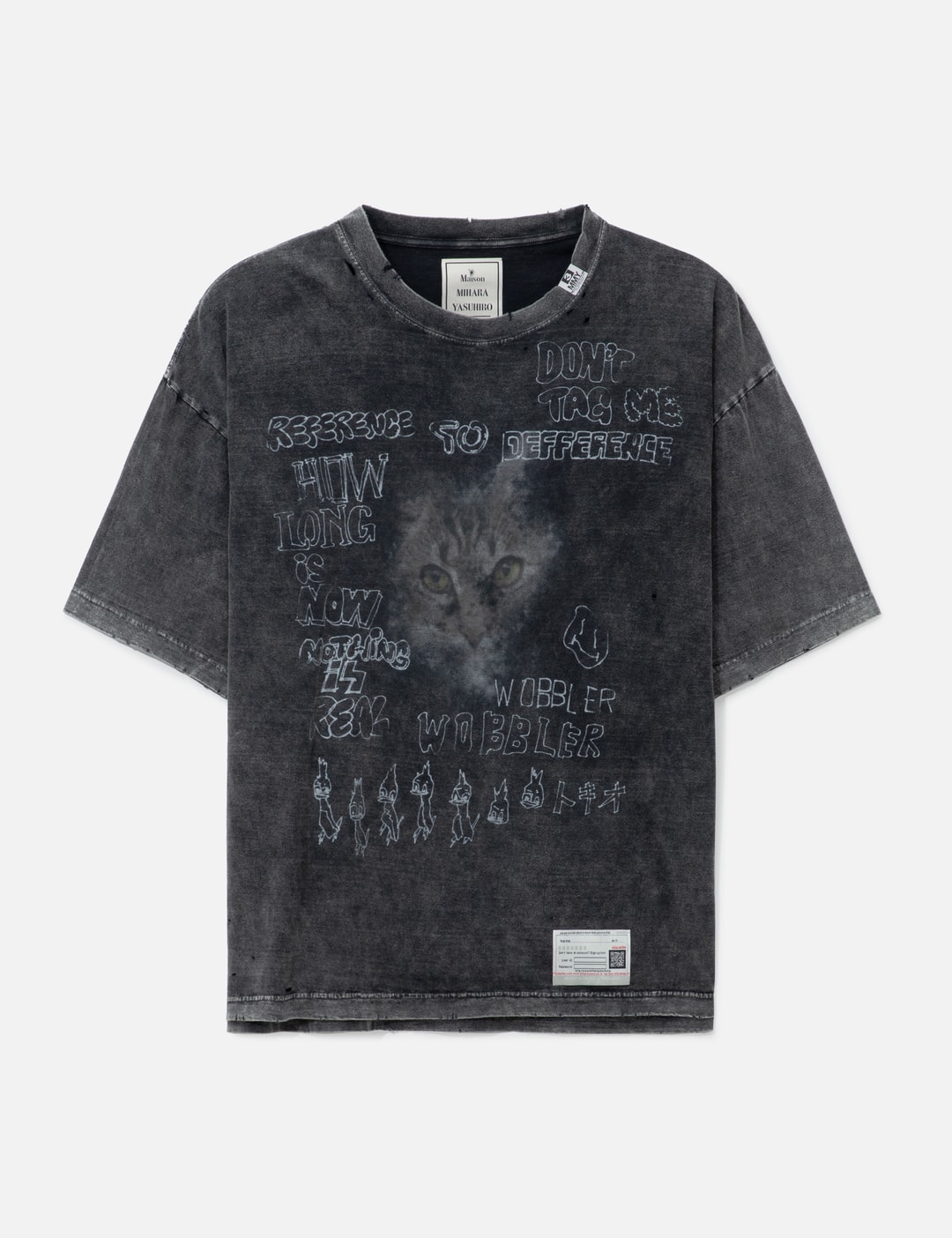 Maison Mihara Yasuhiro - Bleached T-shirt | HBX - Globally Curated 