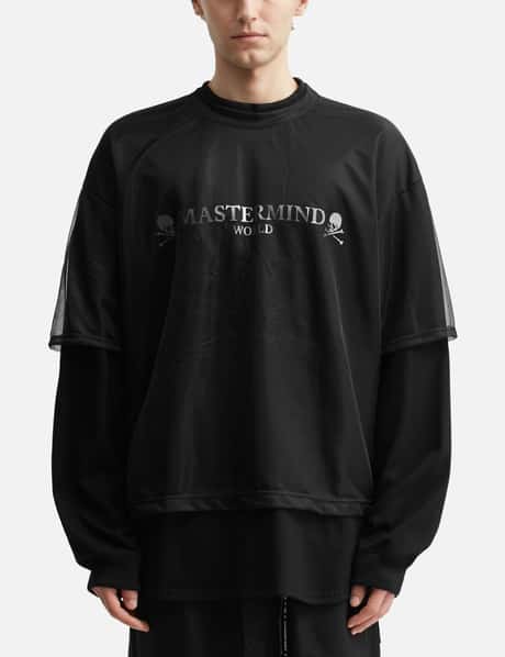Sheer Layered Boxy Long Sleeve T-Shirt view 11