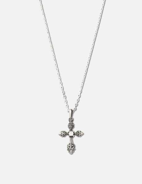 Cross Pendant Oxidised Necklace view 5