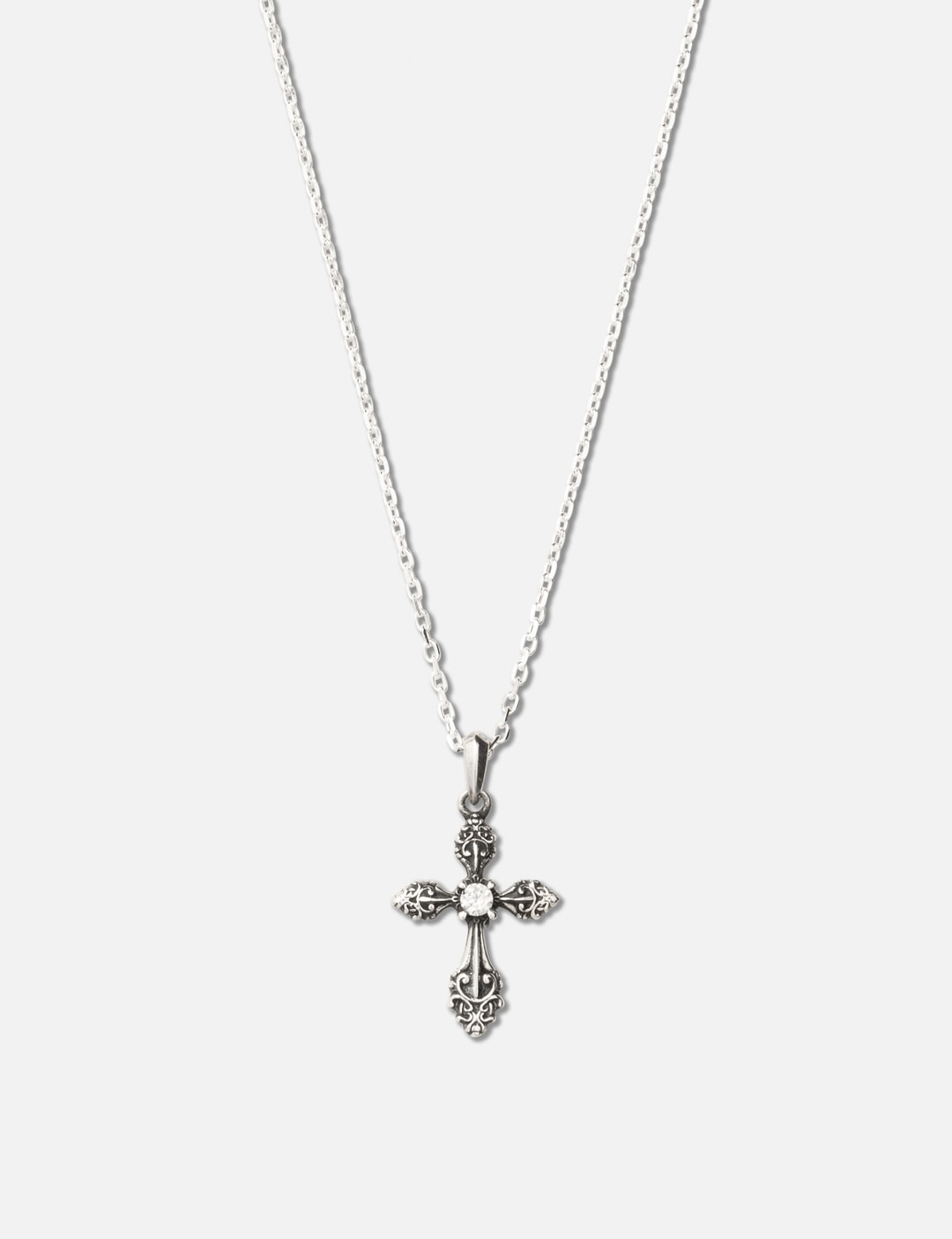 Cross Pendant Oxidised Necklace view 6