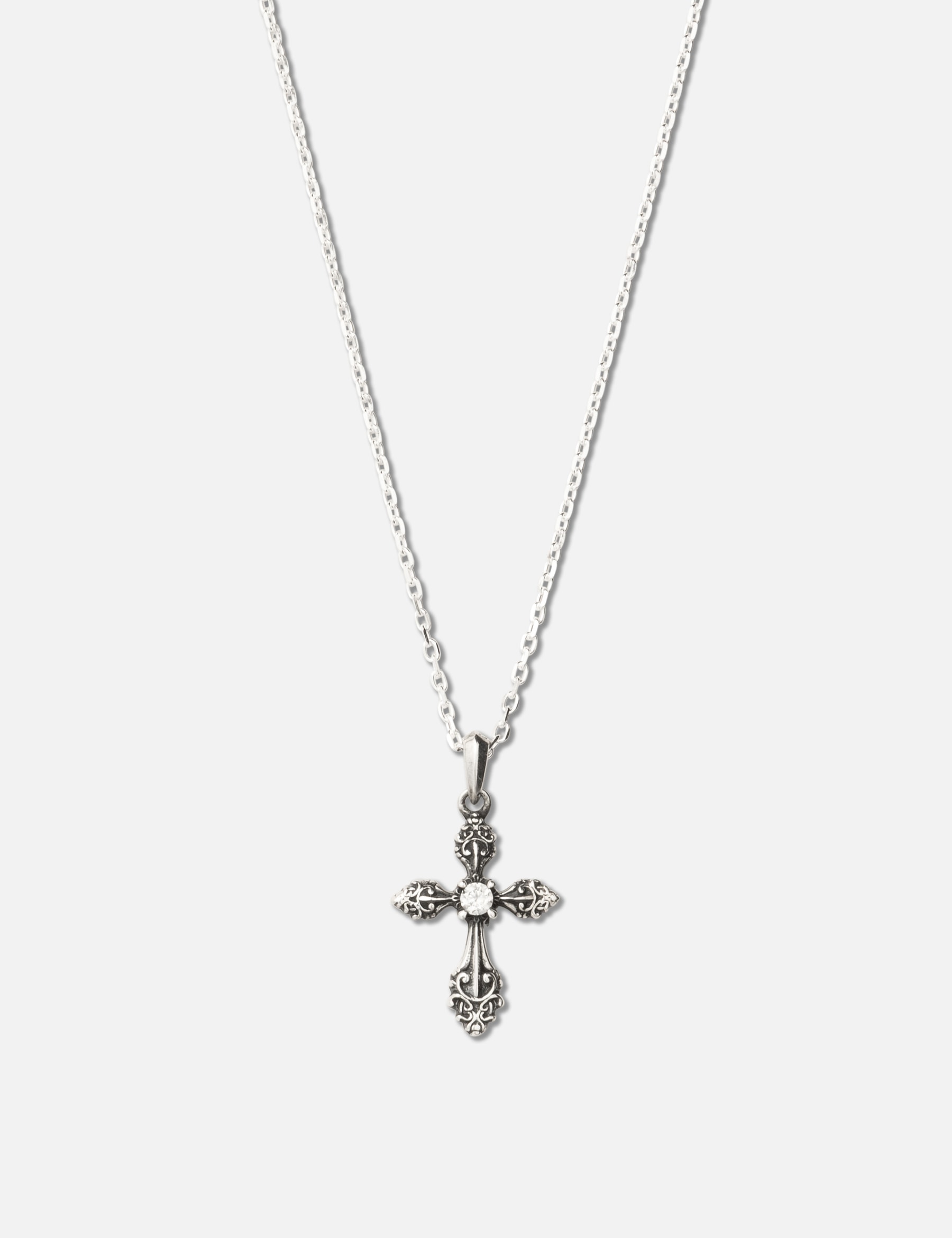 Cross Pendant Oxidised Necklace view 13