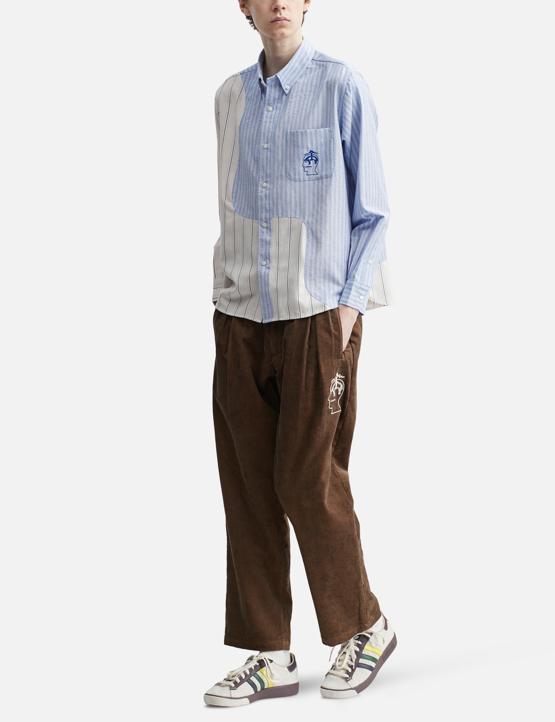 Brooks Brothers California Organic Panel Oxford Button Up view 20