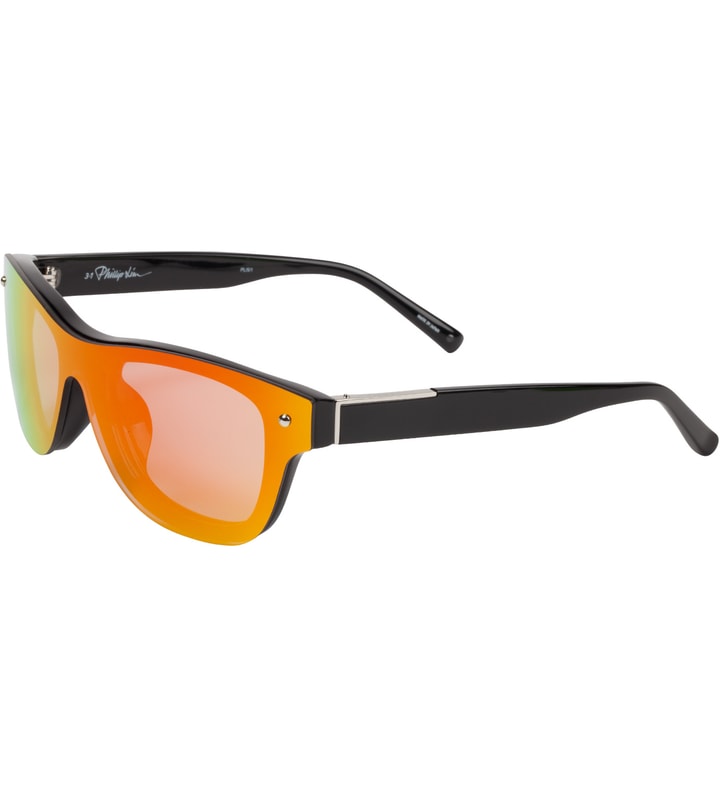 Linda Farrow x 3.1 Phillip Lim PL5C1SUN Black with Sunset Mirror Lens Sunglasses Placeholder Image
