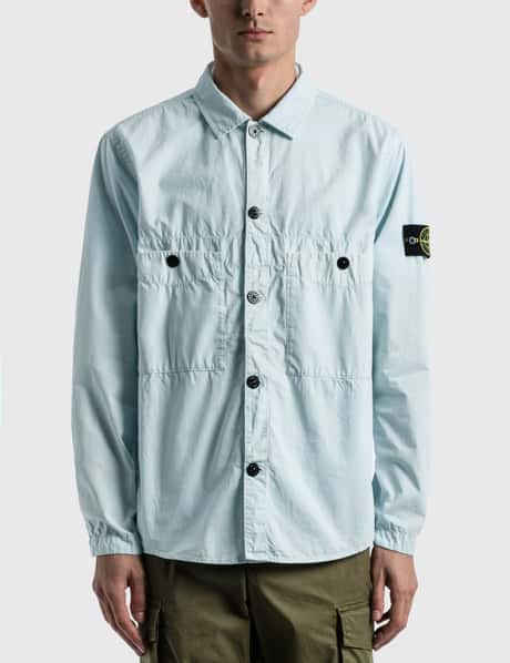 Stone Island - Double Pocket Button Shirt | HBX - Globally Curated 