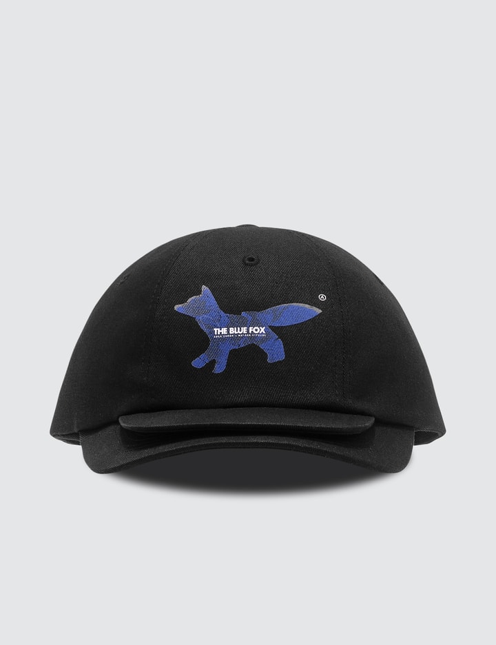 Ader Error X Maison Kitsune Double Brim Fox Head Cap Placeholder Image