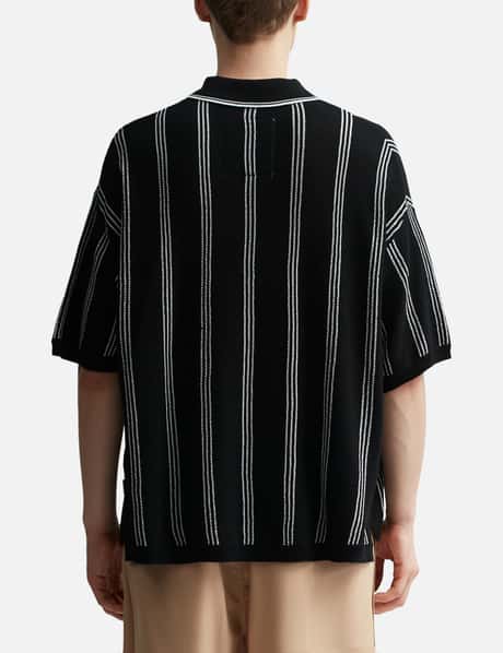TIGHTBOOTH - Stripe Knit Polo | HBX - Globally Curated Fashion and 