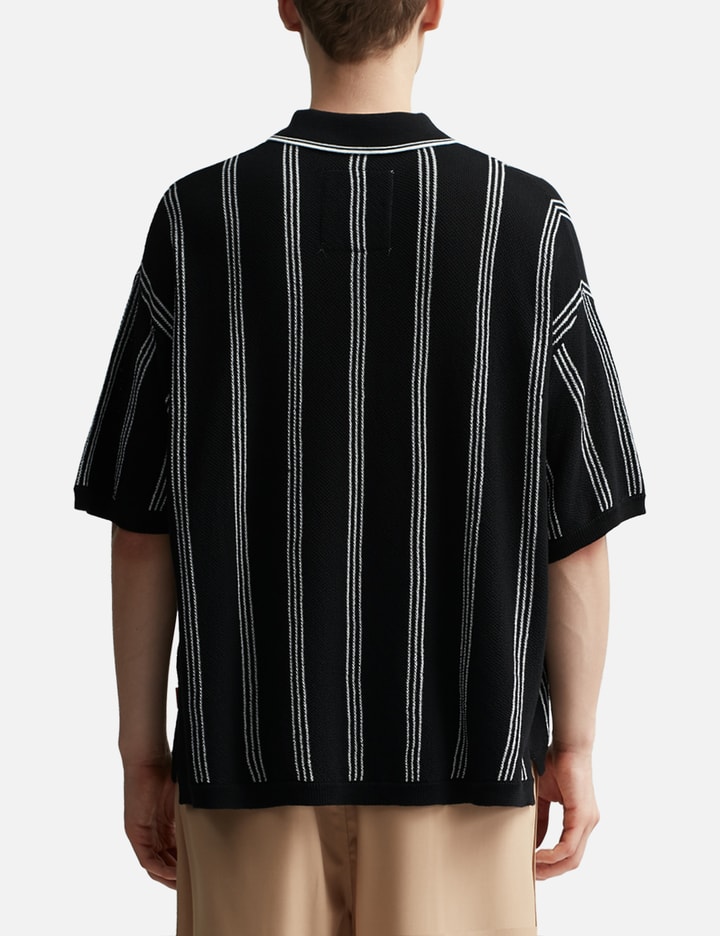 Stripe Knit Polo Placeholder Image