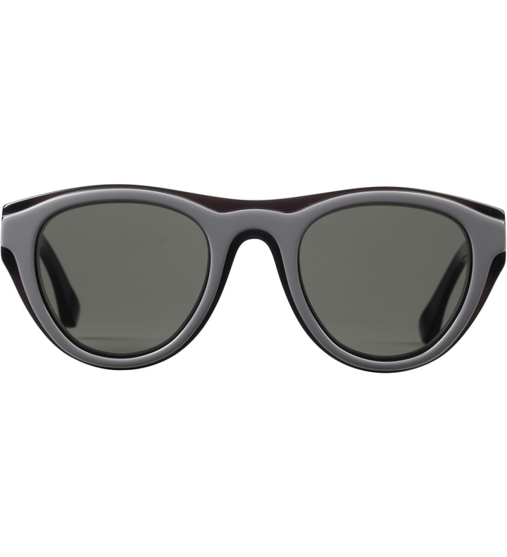 Mykita x Maison Martin Margiela Black/Black MMDUAL003 Dark Grey Solid Sunglasses Placeholder Image
