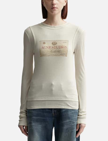 Acne Studios Double-layered Long Sleeve T-shirt