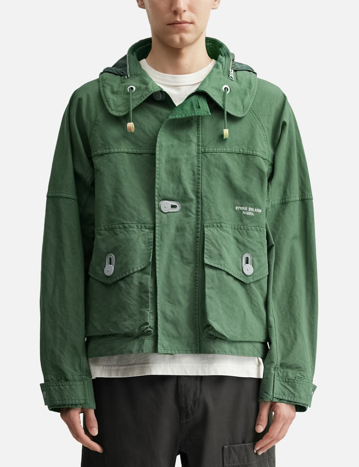 스톤 아일랜드 Nyco Panama-TC_S.I. Marina Coach Jacket