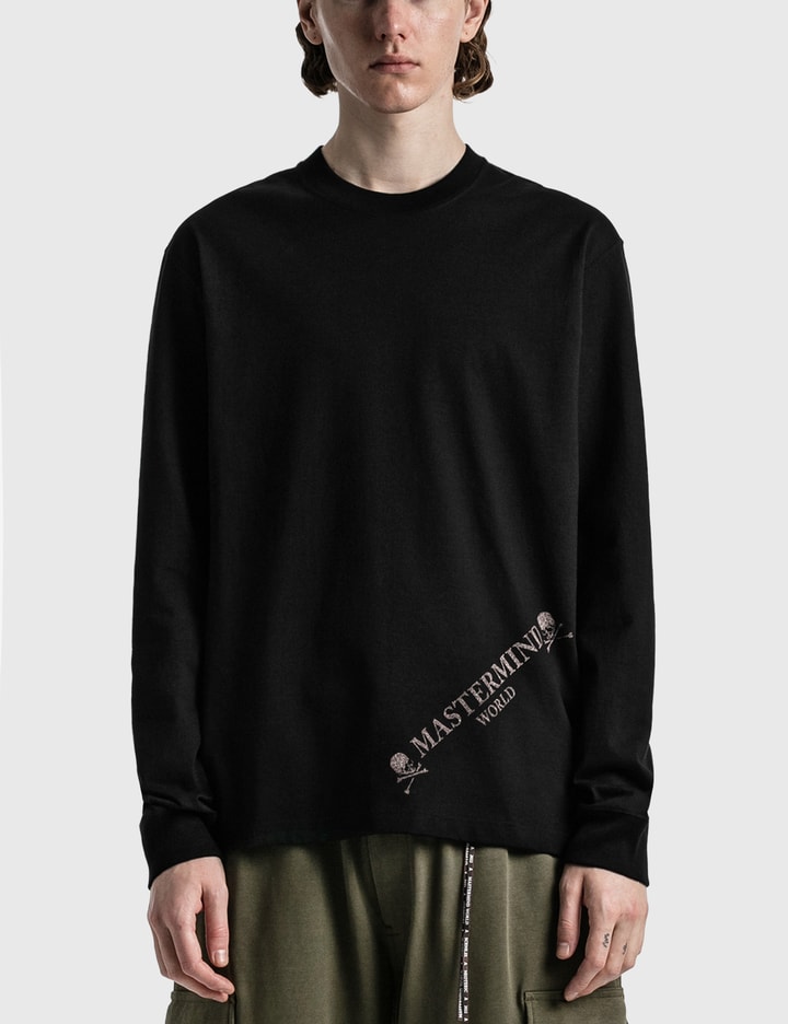 Skull Bleached Long Sleeve T-shirt Placeholder Image