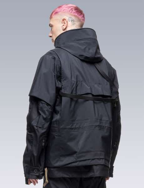 Sacai - Sacai x Acronym レイヤード フード ジャケット | HBX 