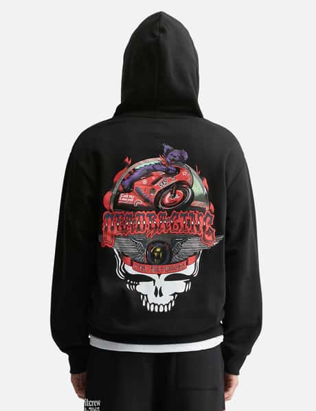 X Grateful Dead Stealie Moto Bear Hoodie view 12