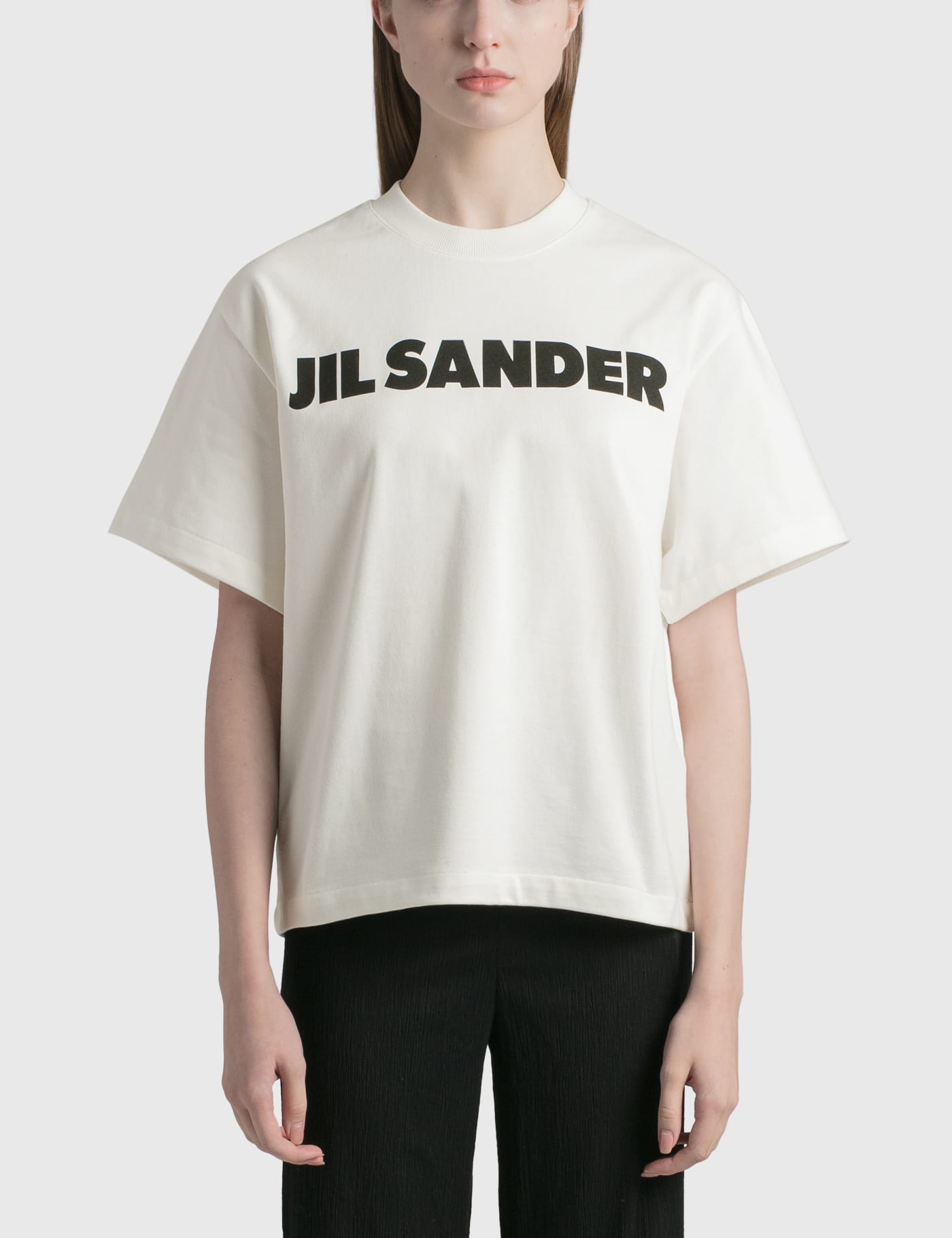 Womens Clothing Tops T-shirts Jil Sander T-shirts Cn Ss in White 