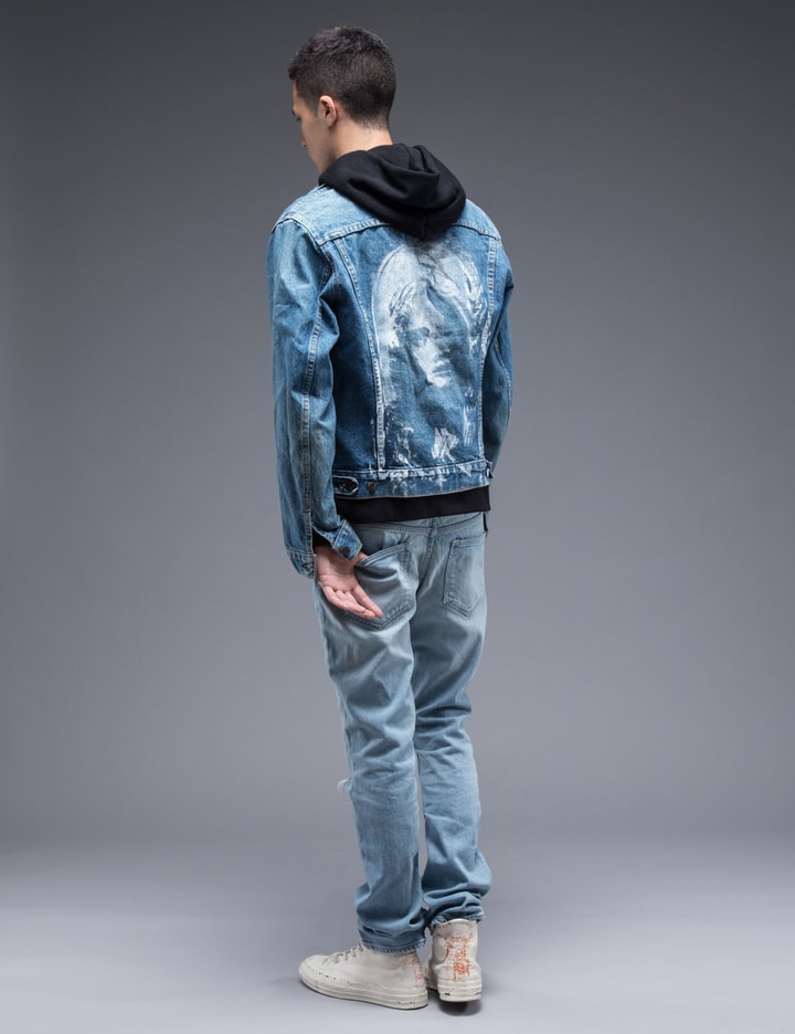 Faded Blue Denim Jacket Style A (Size S) Placeholder Image