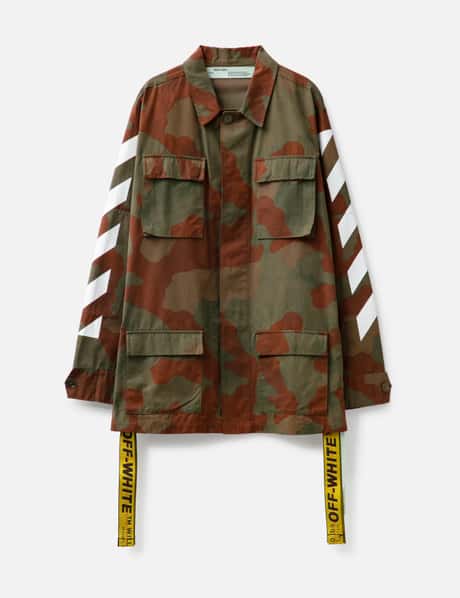 Off-White™ OFF WHITE CAMO SHIRT JACKET (HO467)