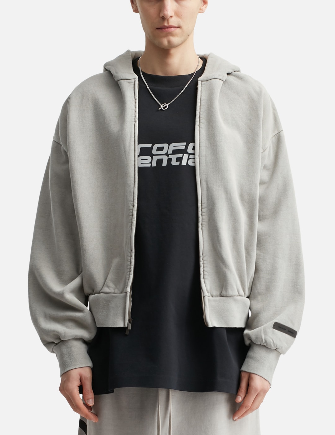 Embroidered Classic Full Zip Hoodie view 18