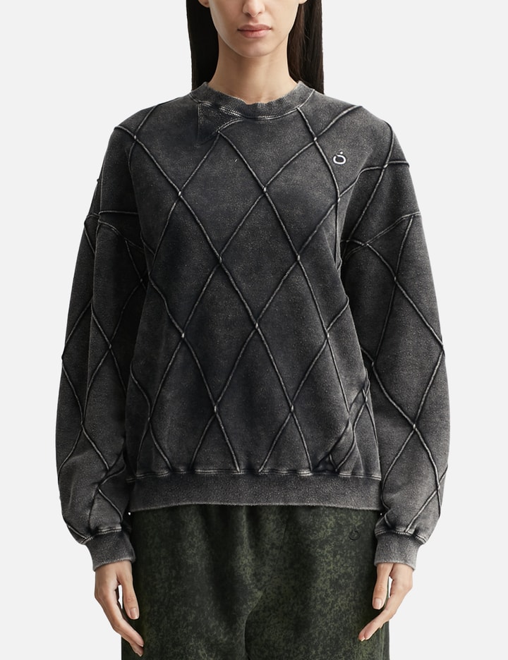 Hand Dye Diamond Twist Sweat Placeholder Image