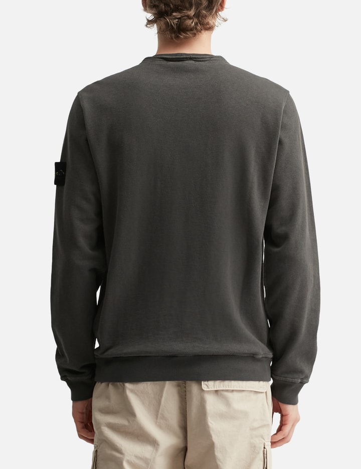 Stone Island GARMENT DYED MALFILE FLEECE SWEATSHIRT