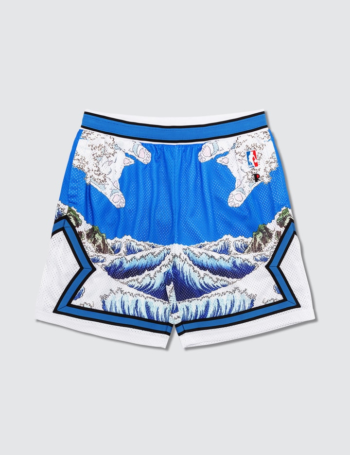 Great Wave Mesh Basketball Shorts Placeholder Image
