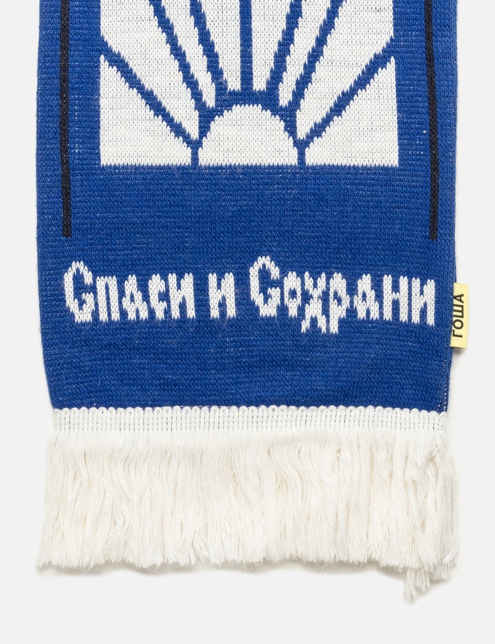 Shop Gosha Rubchinskiy Gosha Scarf In Blue