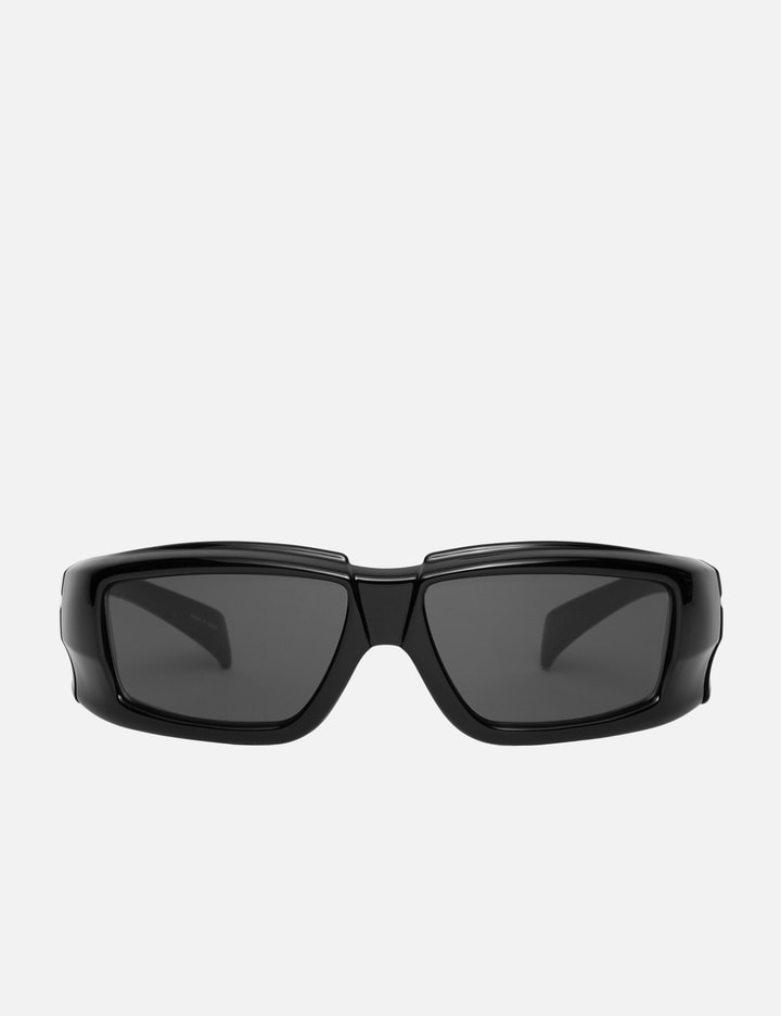 Rick Owens Rick Sunglasses In Black