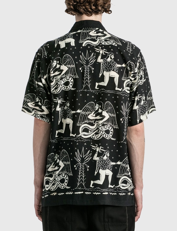 타이푼 블랙 숏 슬리브 셔츠 Placeholder Image