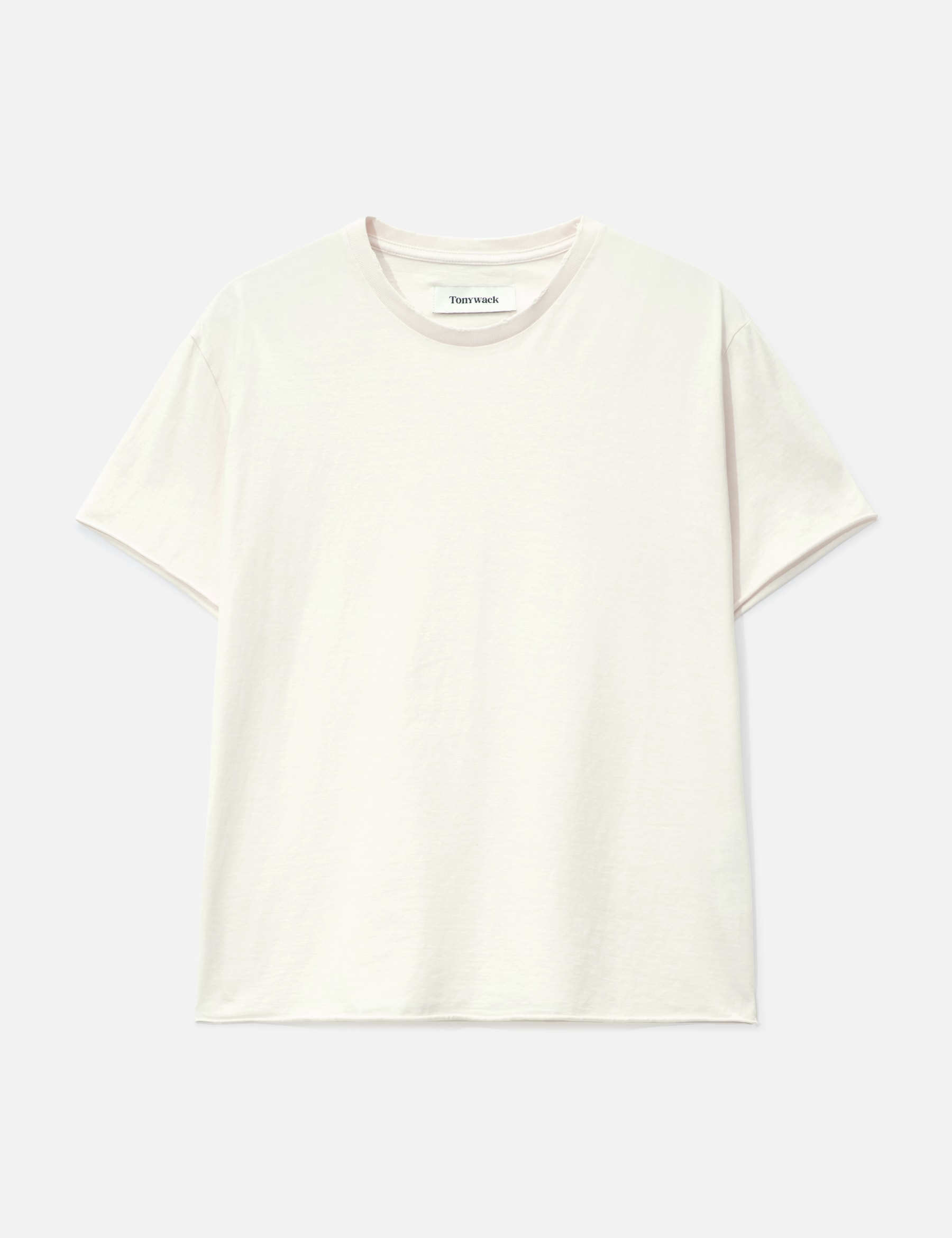 Garment Dyed Raw Edge T-Shirt view 16
