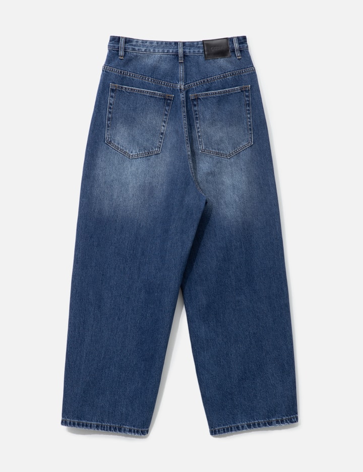 Indigo Washed Distressed Extended Cut Luft Jeans Placeholder Image