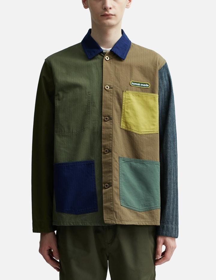 Shop Human Made Crazy Coverall Jacket #1 In Multicolor