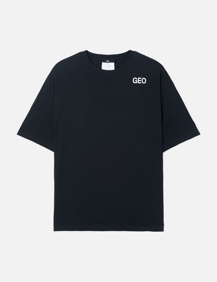 Beauty&youth United Arrows Geo "monkey Time" T-shirt In Black