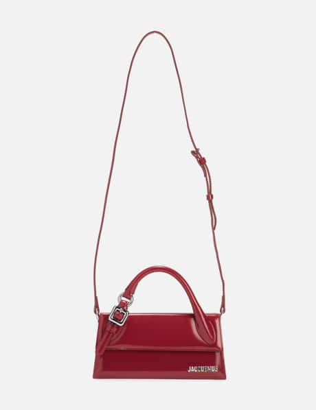 Red Chiquito medium patent-leather handbag, Jacquemus