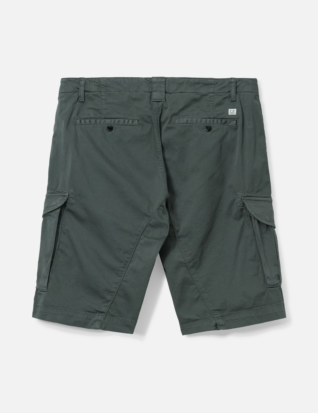 Bermuda Cargo In Satin Stretch view 9