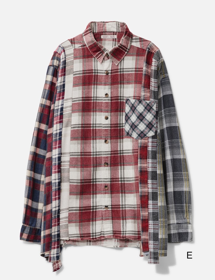 7 Cuts Wide Flannel Shirt Placeholder Image