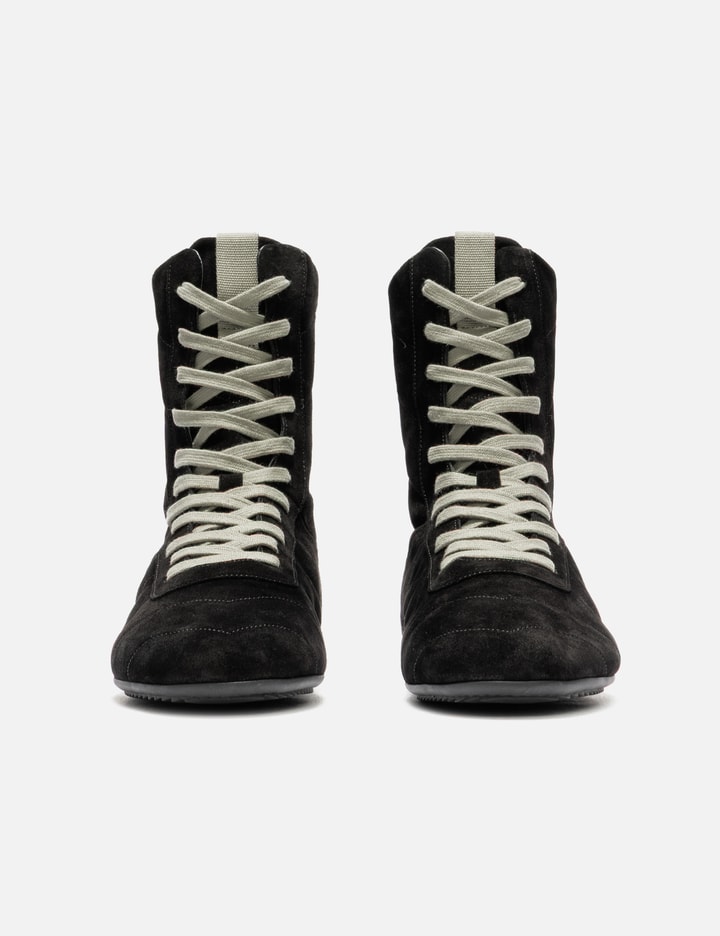 Rick Owens Quilted Minimal High Sneaks