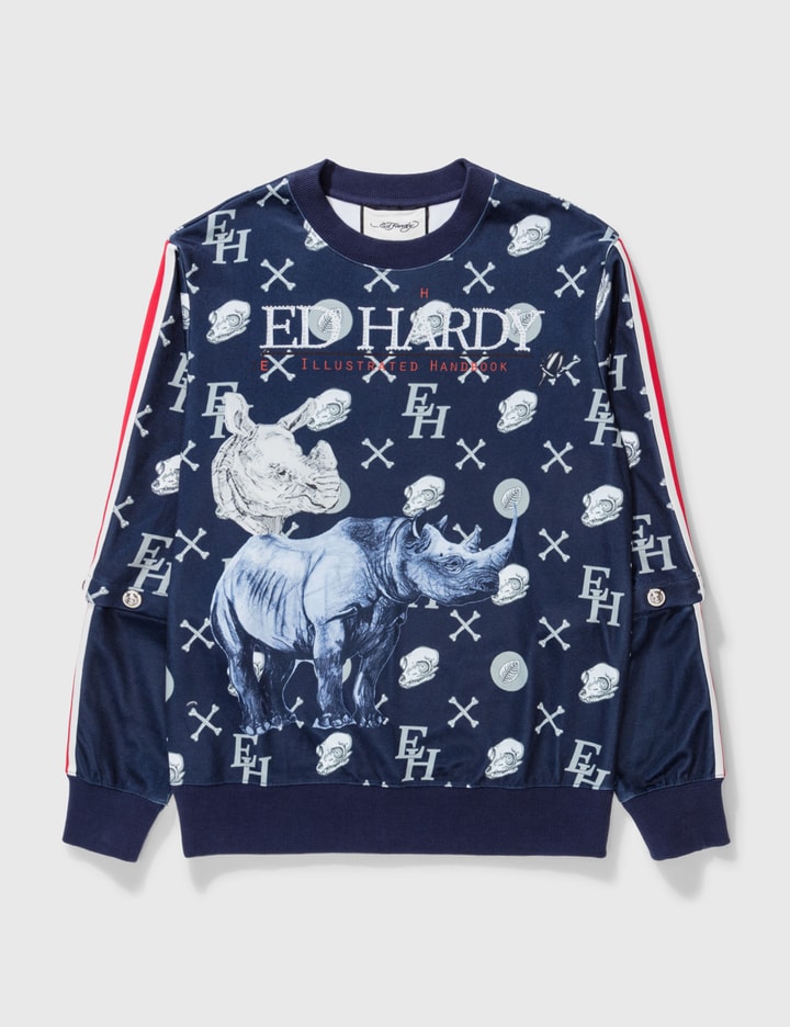 Edhardy Rhino Poly Cotton Sweater Placeholder Image