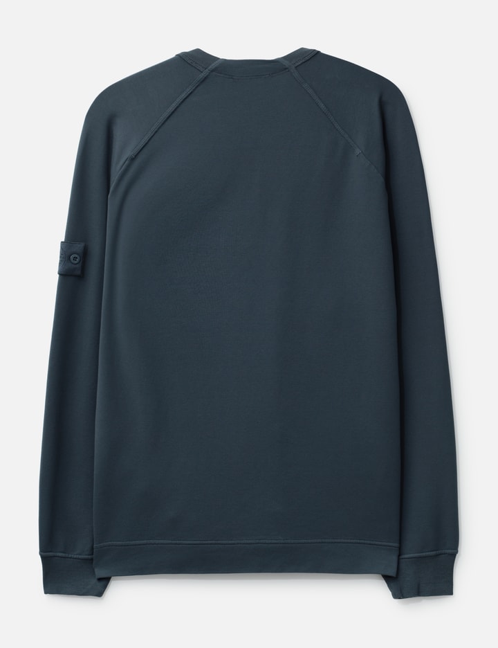 ストーンアイランド Cotton Stretch Fleece Ghost Shirt