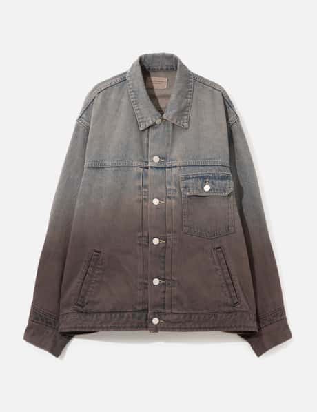 beautiful people Double-End Selvedge Denim Blouson Gradation