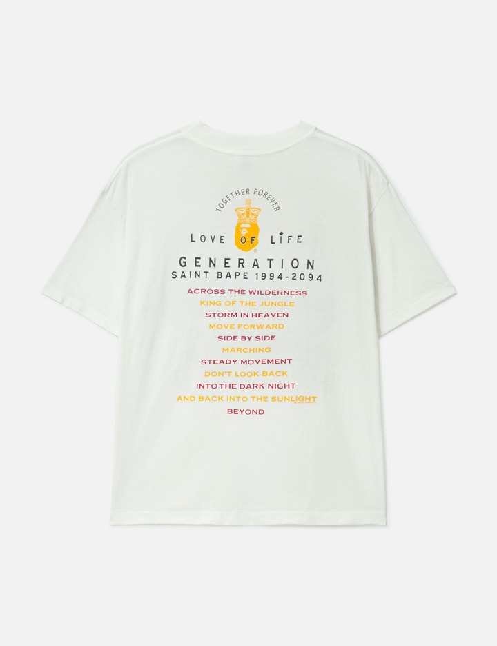 SAINT Mxxxxxx x A Bathing Ape Generation Bape Short Sleeve T-shirt Placeholder Image