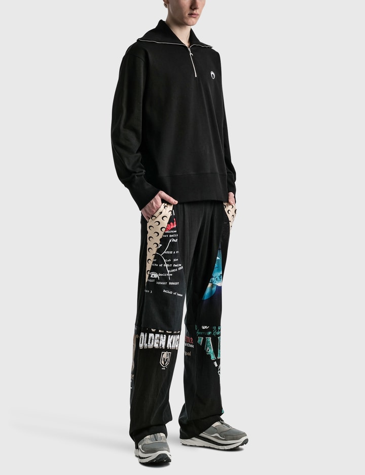 Ecofuturist Printed Half-zip Sweatshirt Placeholder Image