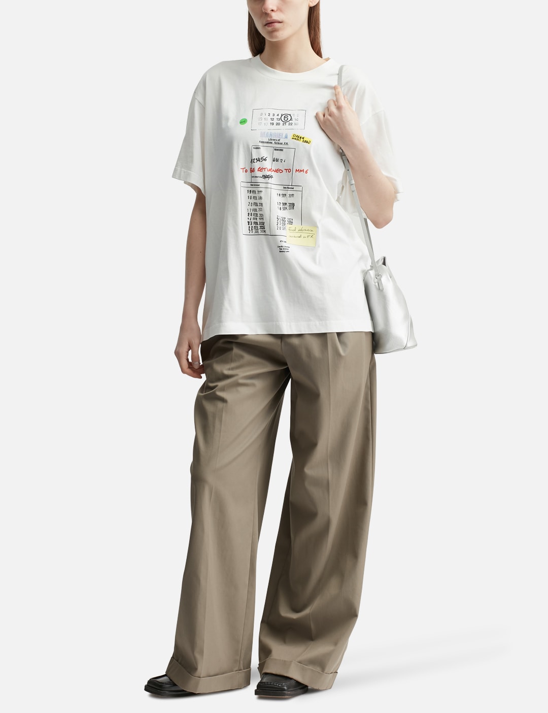 Stamp Print T-Shirt view 20
