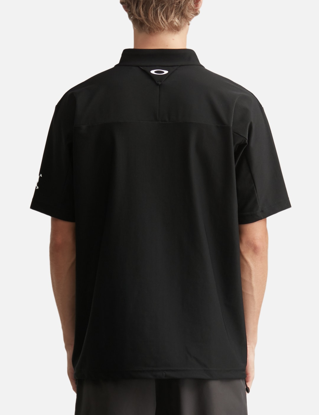 Skull Hybrid Zip Pullover Shirt view 13