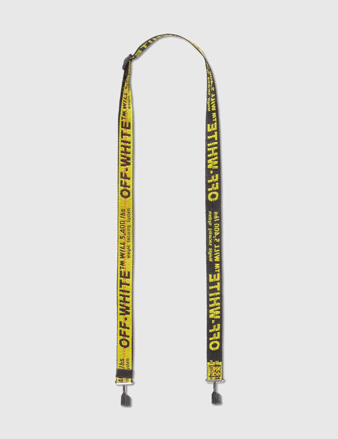 Shop Luxury Off-White Yellow Industrial Logo Shoulder Strap | Ounass UAE |  Yellow white, Shoulder strap, Industry logo