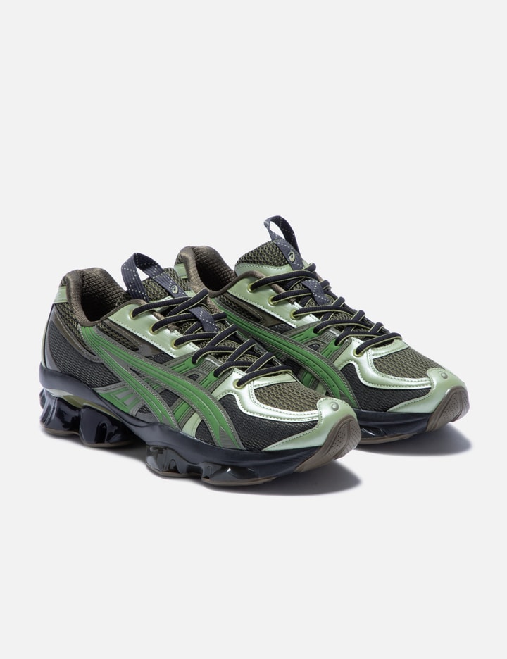 Shop Asics Us5-s Gel-quantum Kinetic In Green