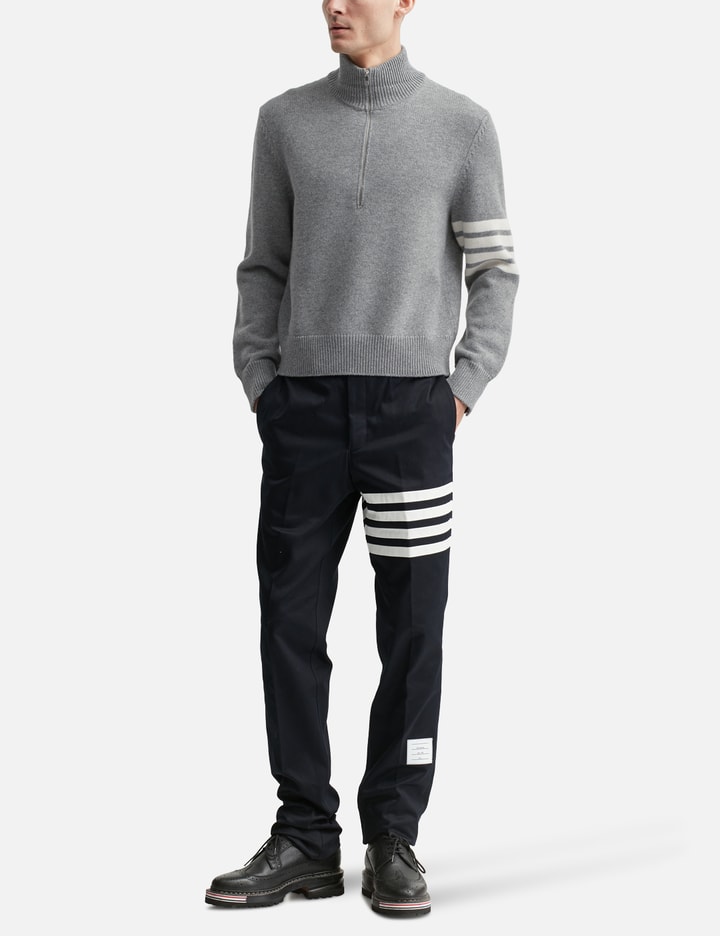 Merino Wool 4-Bar Funnel Neck Pullover Placeholder Image