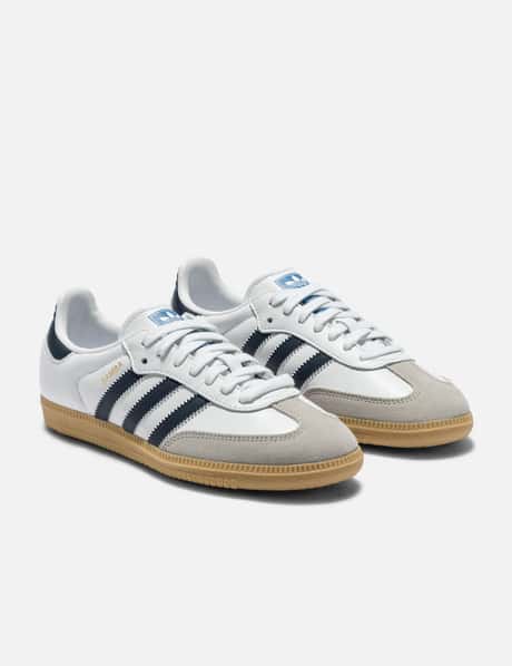 adidas gazelle silver green womens adidas Mens Samba OG Sneakers – ShopCGX main image 0