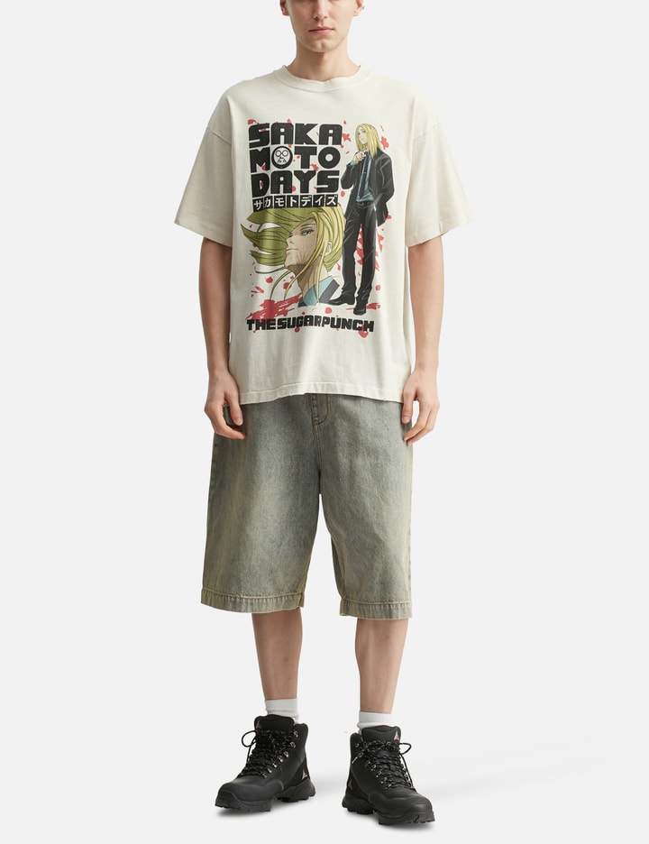 Sakamoto Days Short Sleeve T-shirt (Shishiba) Placeholder Image